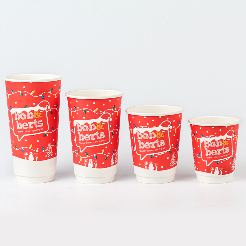 Cawan kertas dinding berganda