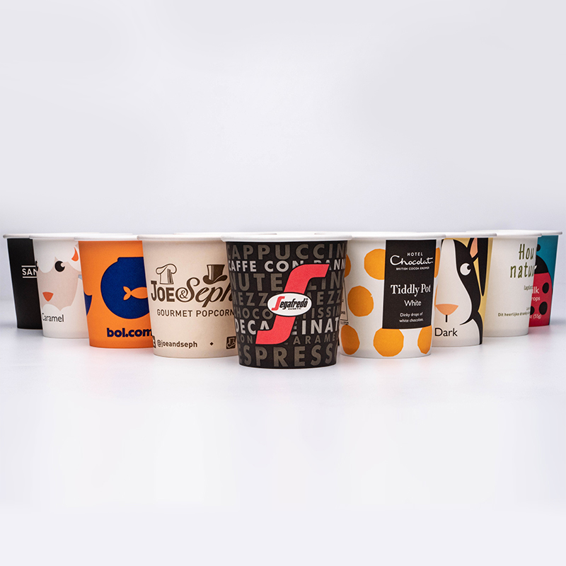 Cawan kertas dinding tunggal